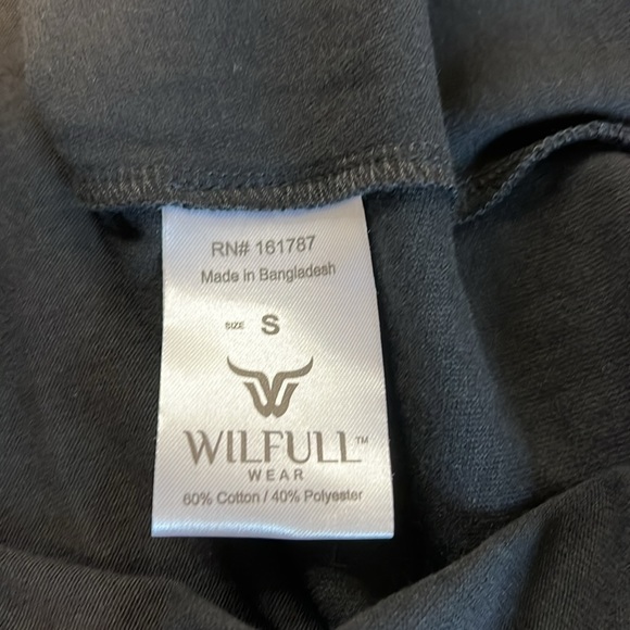 NWT Wilfull Wear Black Tank Top Size Small - Picture 6 of 7